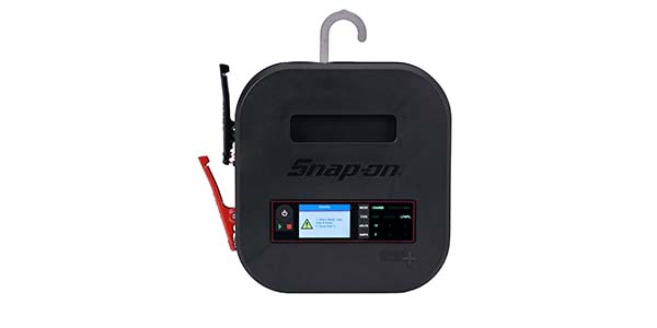 The new Snap-on Bench Top Battery Charger Plus EEBC30A12V equips technicians to conveniently charge 6, 8 or 12 V AGM, standard lead acid and LiFeP04 vehicle batteries, saving time in and out of the shop. 