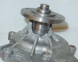 Figure 4 - Excessive vibration shattered this casting.