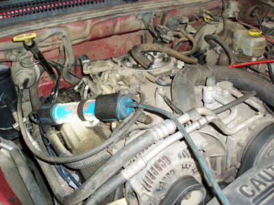 issues like the aftermarket relay located at the upper right-hand corner of the photo raised some questions when diagnosing the intermittent stalling complaint on this venerable 5.2l dodge dakota.